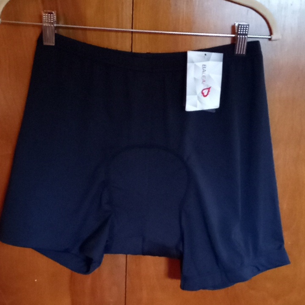 NWT Baleaf Men's Padded Bike Shorts Size Large